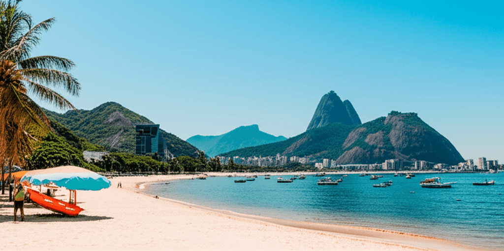 Praia Vermelha - roteiro de passeio de barco no Rio de Janeiro