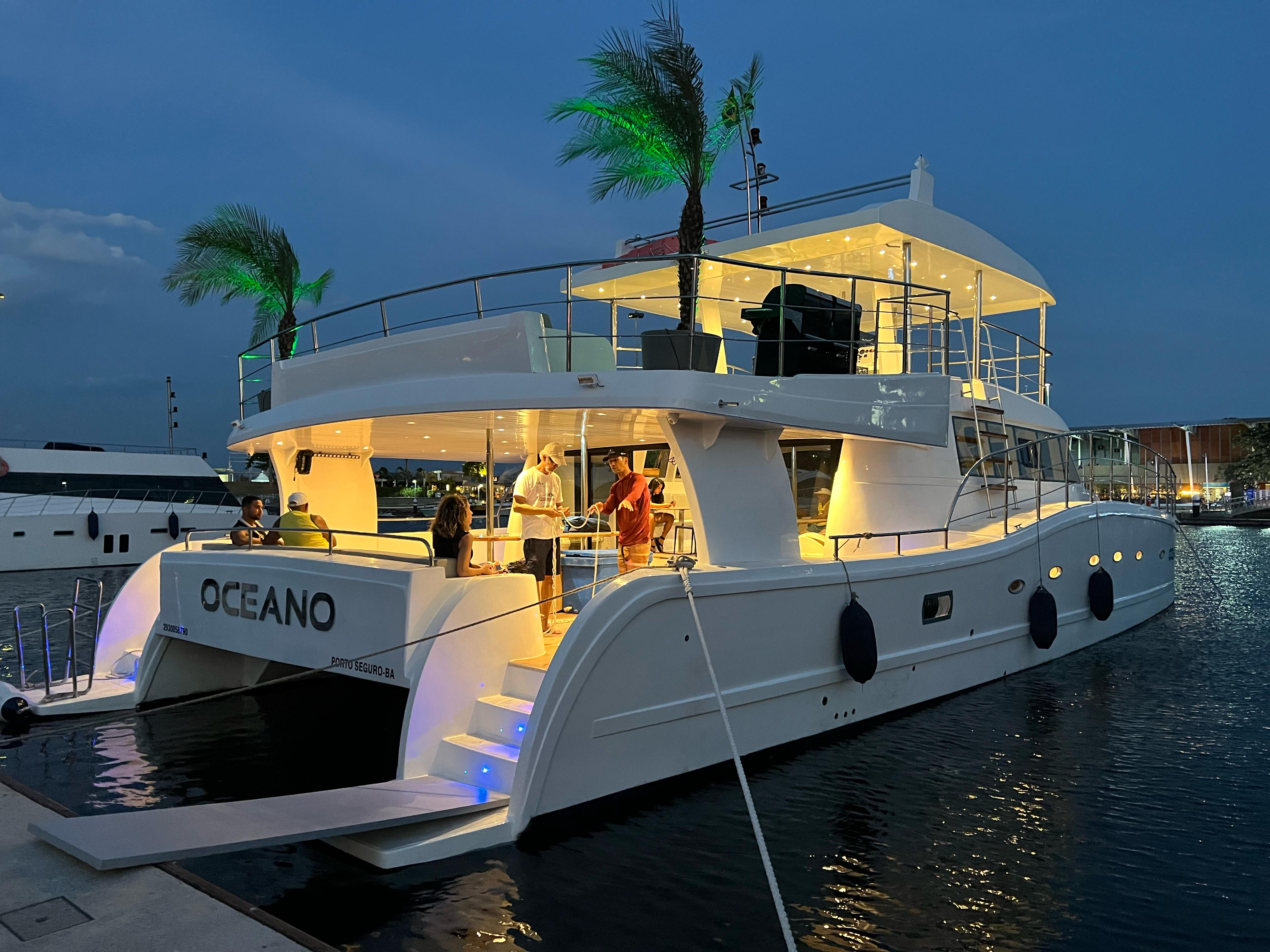 Oceano catamaran exterior view