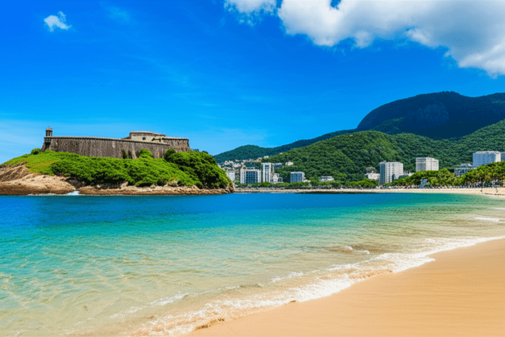 Praia do Forte Rio Branco - roteiro de passeio de barco no Rio de Janeiro