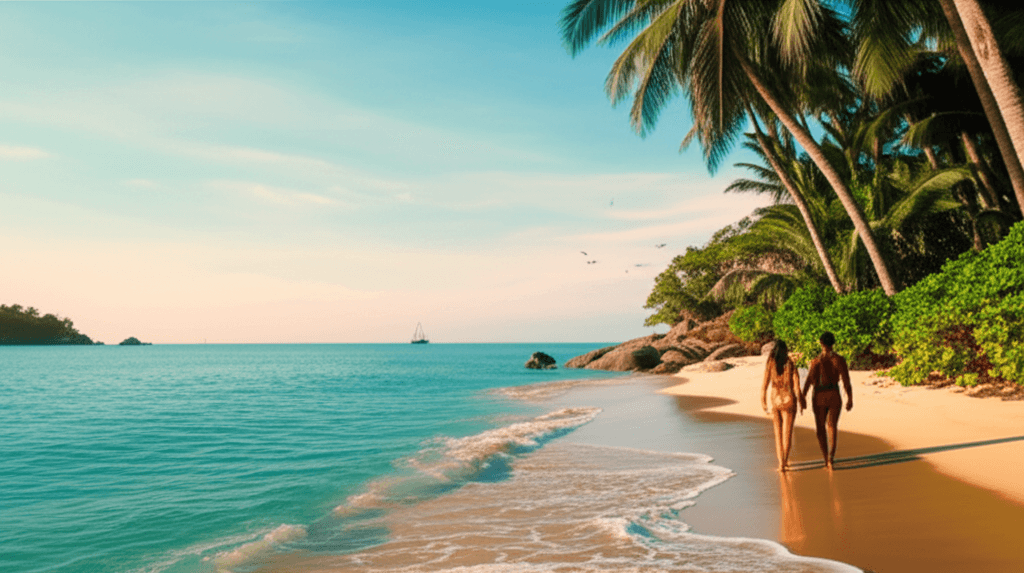 Praia Adão e Eva - roteiro de passeio de barco no Rio de Janeiro