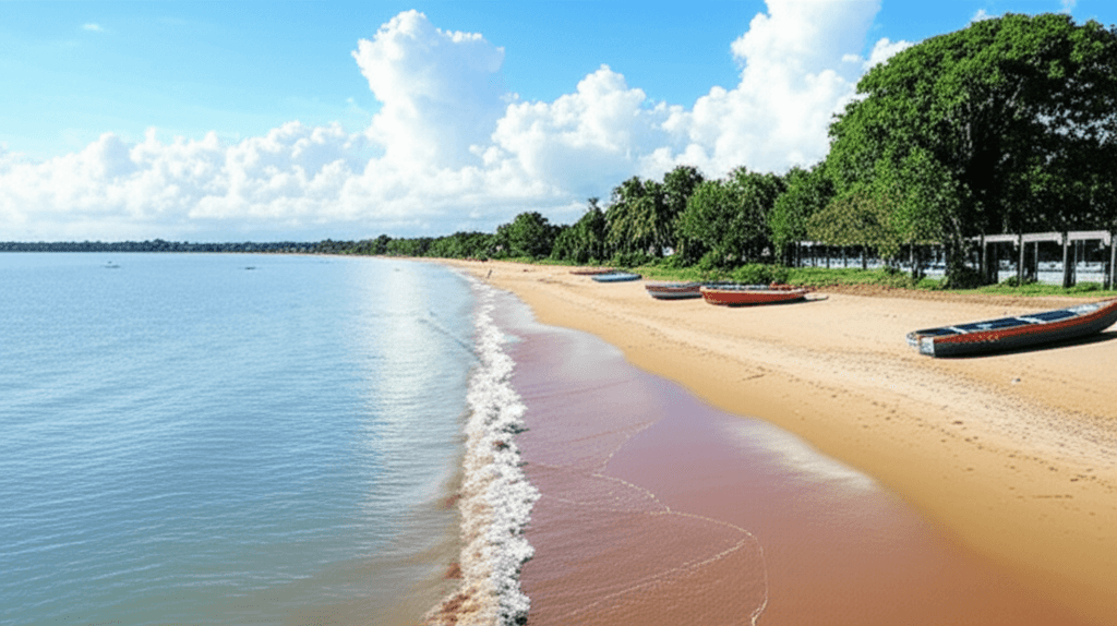Praia do Forte Rio Branco - roteiro de passeio de barco no Rio de Janeiro